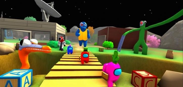 彩虹骗子幸存者3D游戏截图