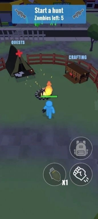 僵尸跑酷生存游戏截图