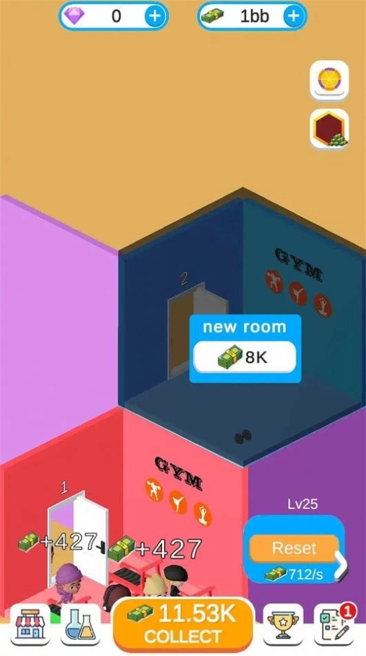 闲置体育馆建筑游戏安卓版截图