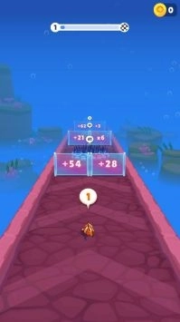 深海水母跑酷FishRun3DCountMaster截图