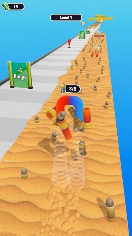 拉动弹药跑酷游戏正式版截图