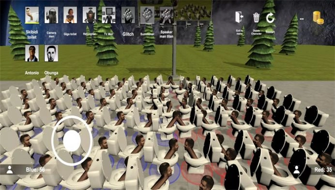 马桶人沙盒空间截图