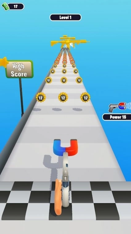 拉动弹药跑酷游戏正式版截图