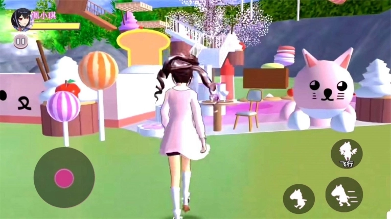 女生逃离跑酷游戏手机版截图