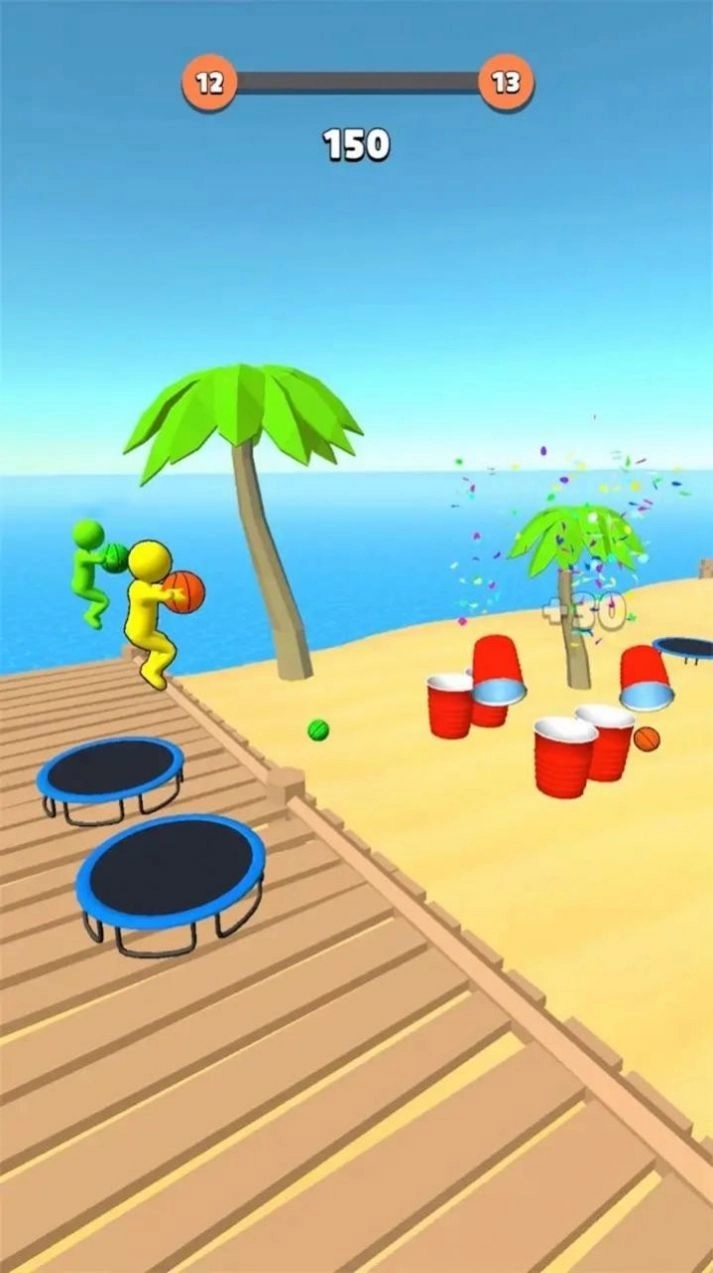 弹跳扣篮3D游戏最新安卓版截图