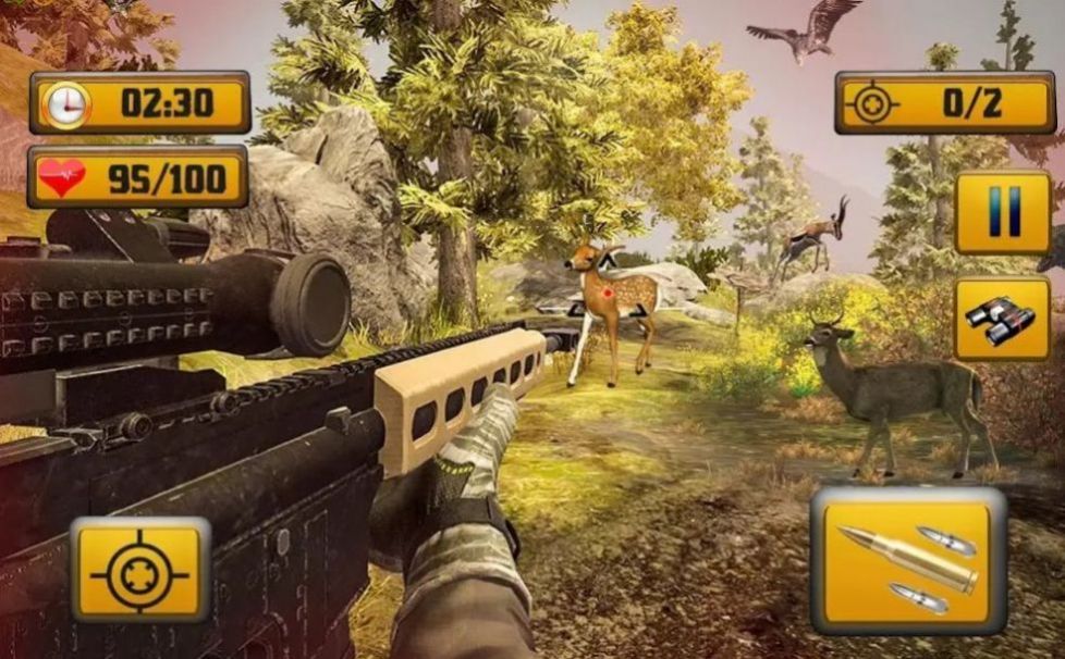 Wild Animal Shooting截图