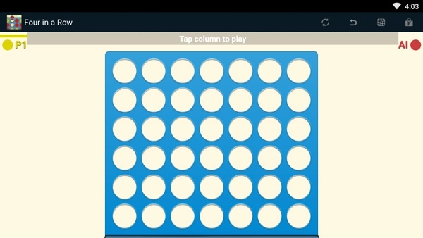四子棋游戏截图