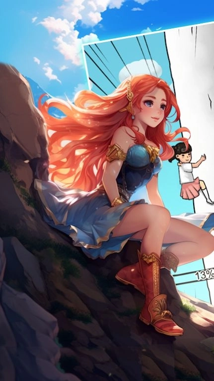 攀岩上升的女孩游戏手机版截图