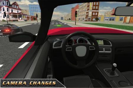 3D School Driving Simulator截图