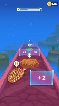 深海水母跑酷FishRun3DCountMaster截图