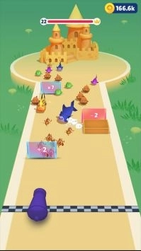 深海水母跑酷FishRun3DCountMaster截图