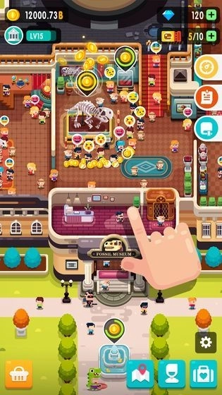 放置博物馆恐龙大亨游戏安卓截图