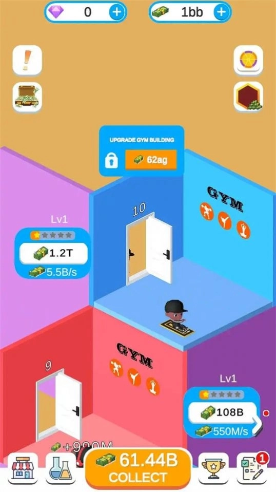 闲置体育馆建筑游戏安卓版截图