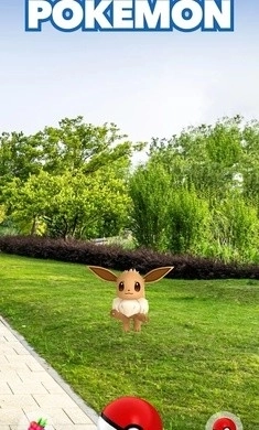 正版宝可梦GO国际服截图