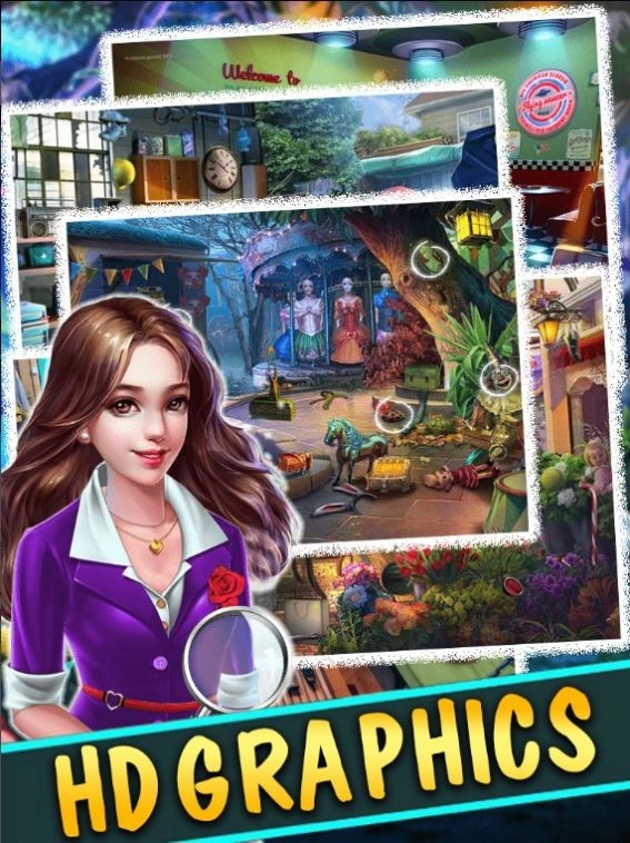 秘密神秘隐藏物品游戏截图