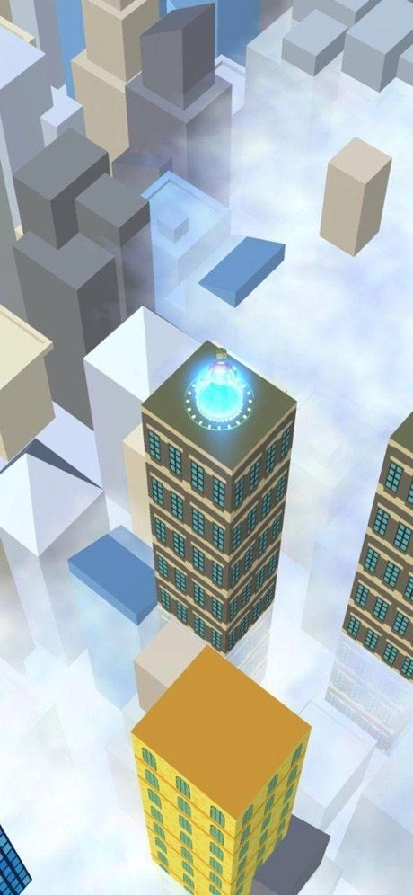 楼顶跳一跳游戏手机安卓版截图