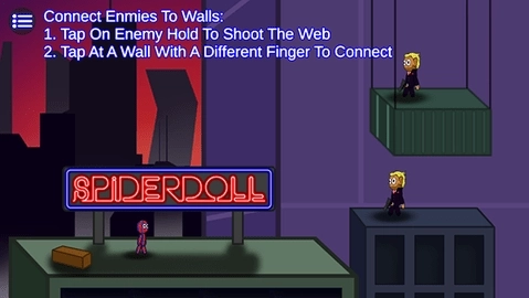 蜘蛛小子摇摆射击截图