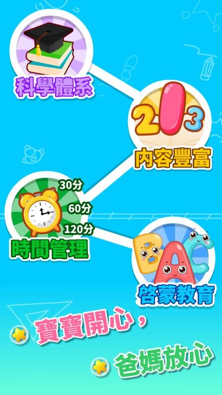宝宝幼儿园早教app截图