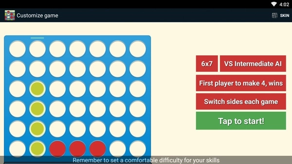 四子棋游戏截图