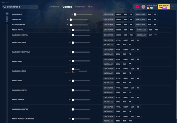 无主之地3四十九项修改器 v1.0.8 MrAntiFun版（支持Steam）