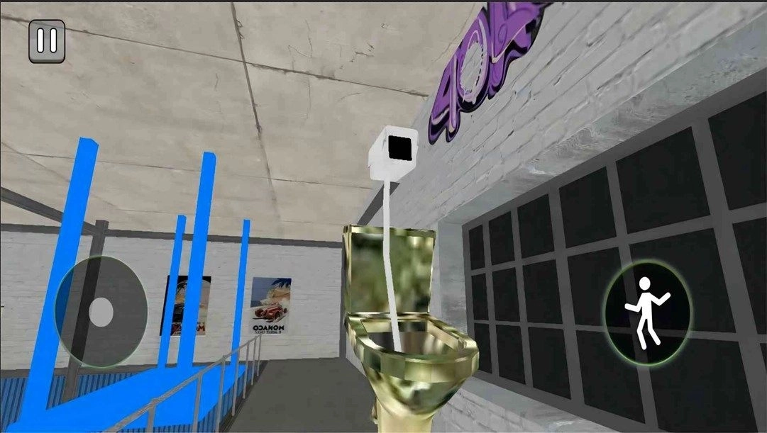 恐怖后室逃生马桶人后室游戏截图